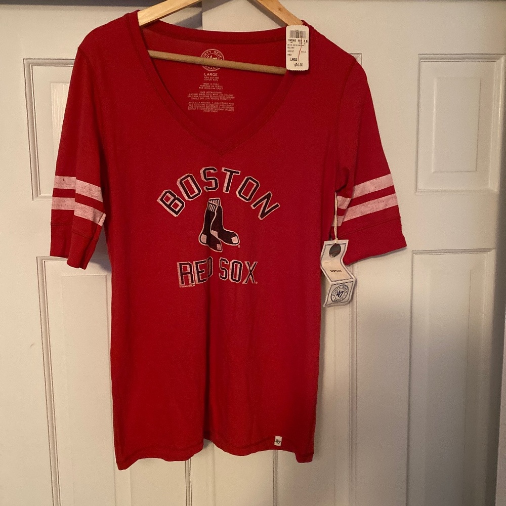 Womens lg Red Sox tee shirt